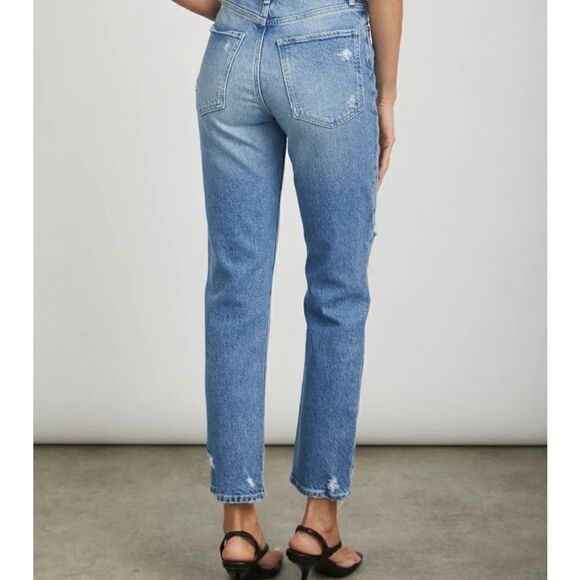 Rails Melrose High waisted Slim button fly Jean NWT size 31 - Picture 5 of 7